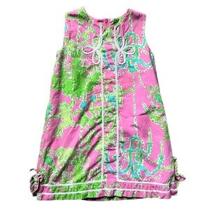 Lilly Pulitzer Girls Shift Dress size 4